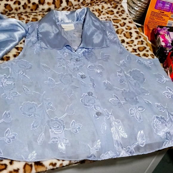 FINAL Price before donated. Secret Treasures Sexy Silky Sheer 2pc Pjs Sz M - Picture 5 of 12